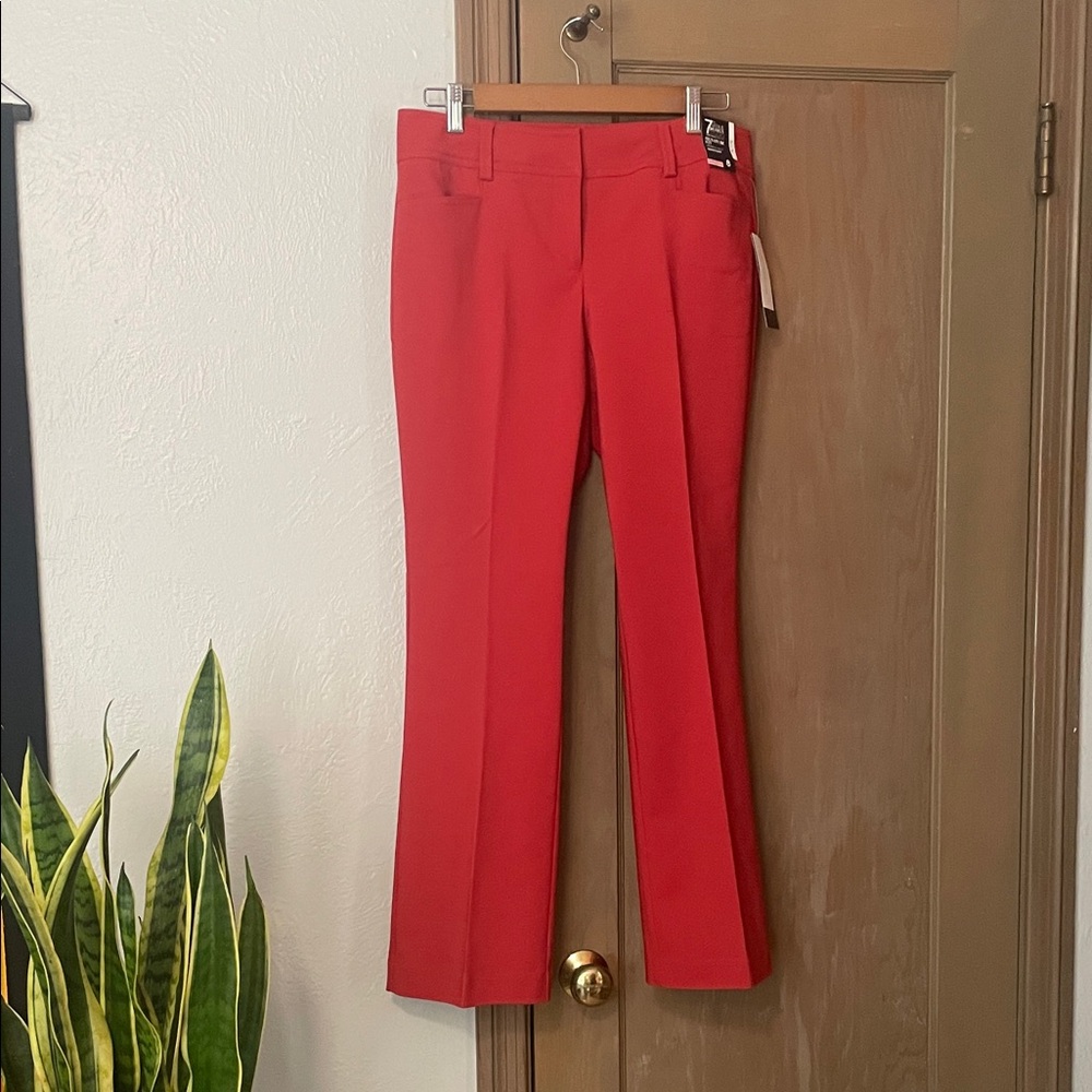 NWT New York & Company Red Trousers. Bundle and save!!